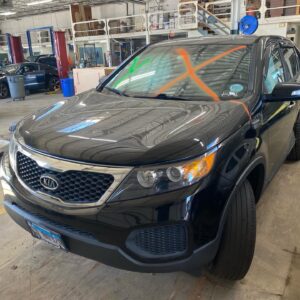 2011 KIA SORENTO DOOR GLASS FRONT - 144251