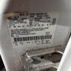 2011 FORD FORD_F250SD_PICKUP SEAT BELT FRONT - 1000695499