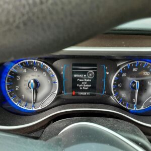 2017 CHRYSLER PACIFICA INFO-GPS-TV SCREEN - 1000719448