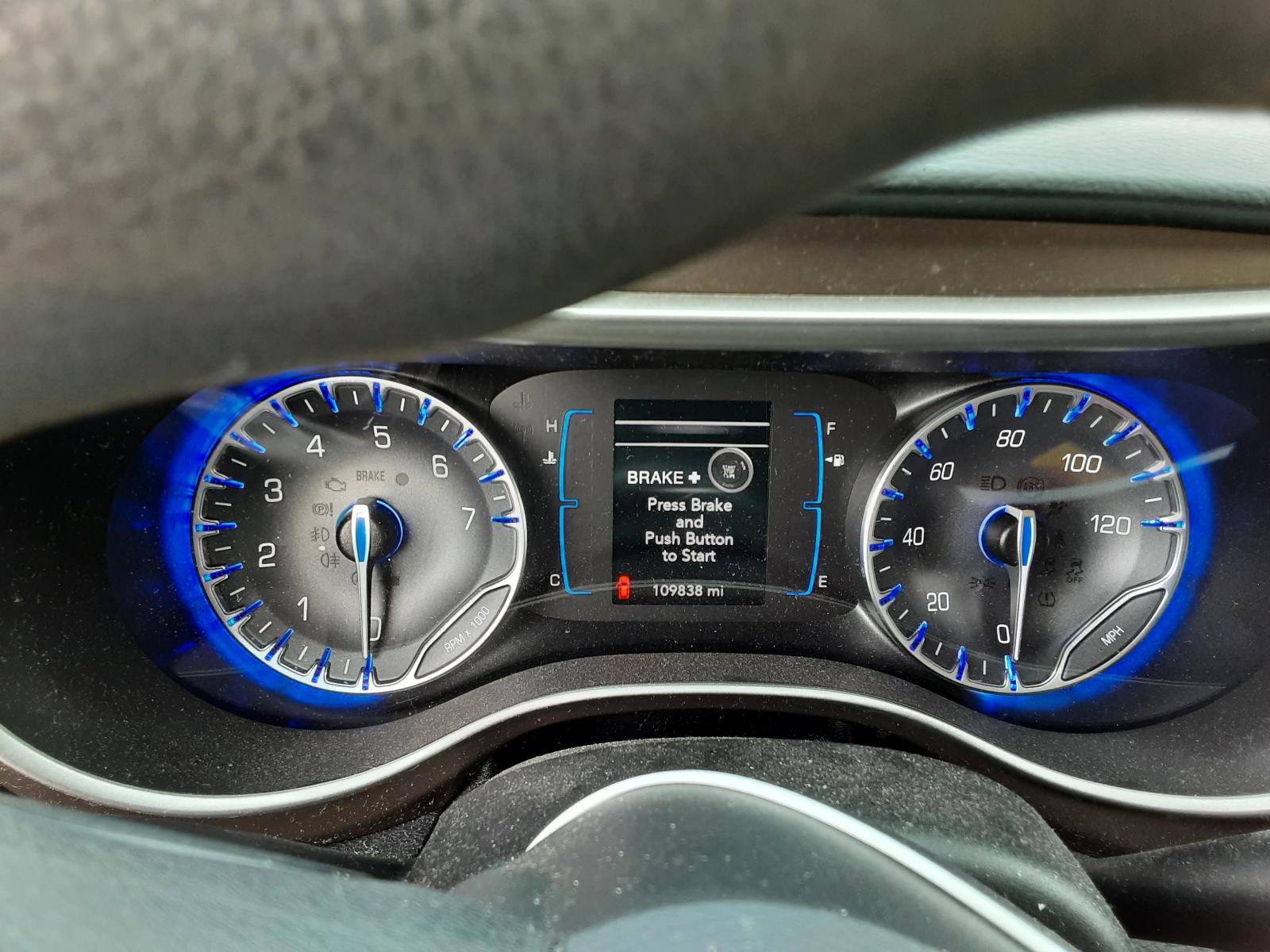 2017 CHRYSLER PACIFICA INFO-GPS-TV SCREEN - 1000719448