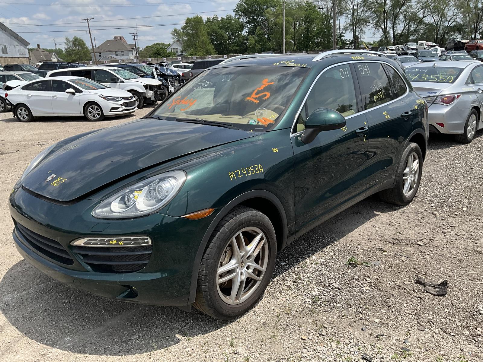 2011 PORSCHE PORSCHE_CAYENNE AC CONDENSER - 1000885430